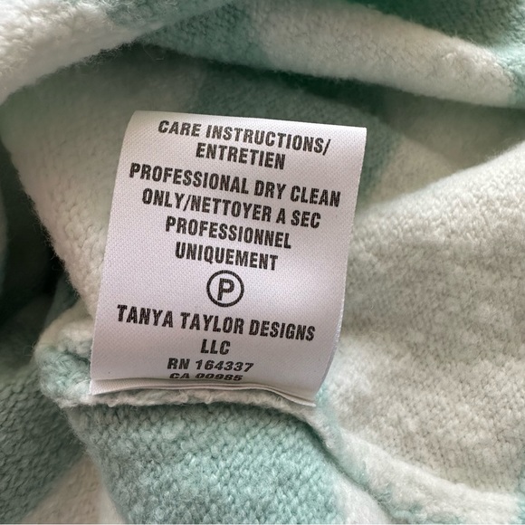 NWT Tanya Taylor Maise Knit collared striped sweater - Picture 8 of 8